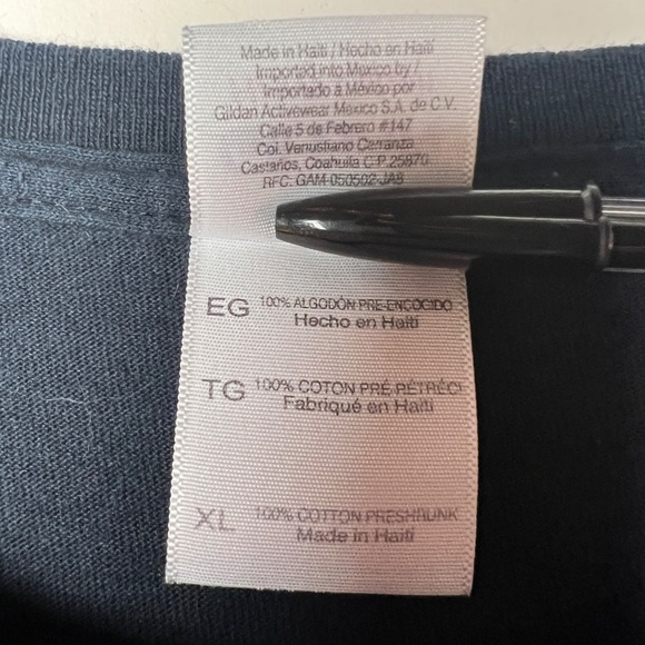 Gildan FBI Logo Adult Blue Short Sleeve T-Shirt XL - Picture 5 of 6